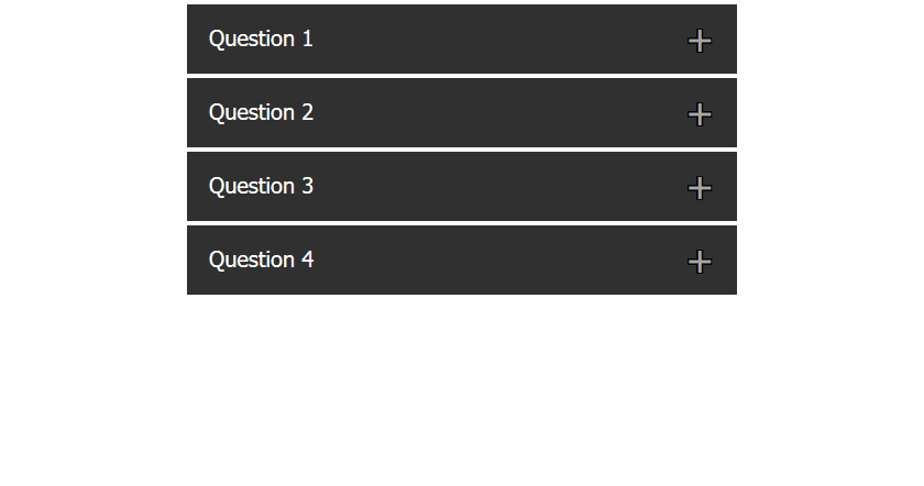 output after applying styles
